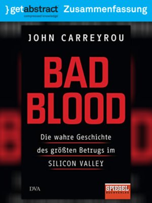 cover image of Bad Blood (Zusammenfassung)